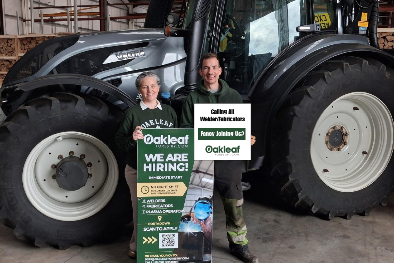 Oakleaf Forestry engineering and fabrication jobs in Portadown