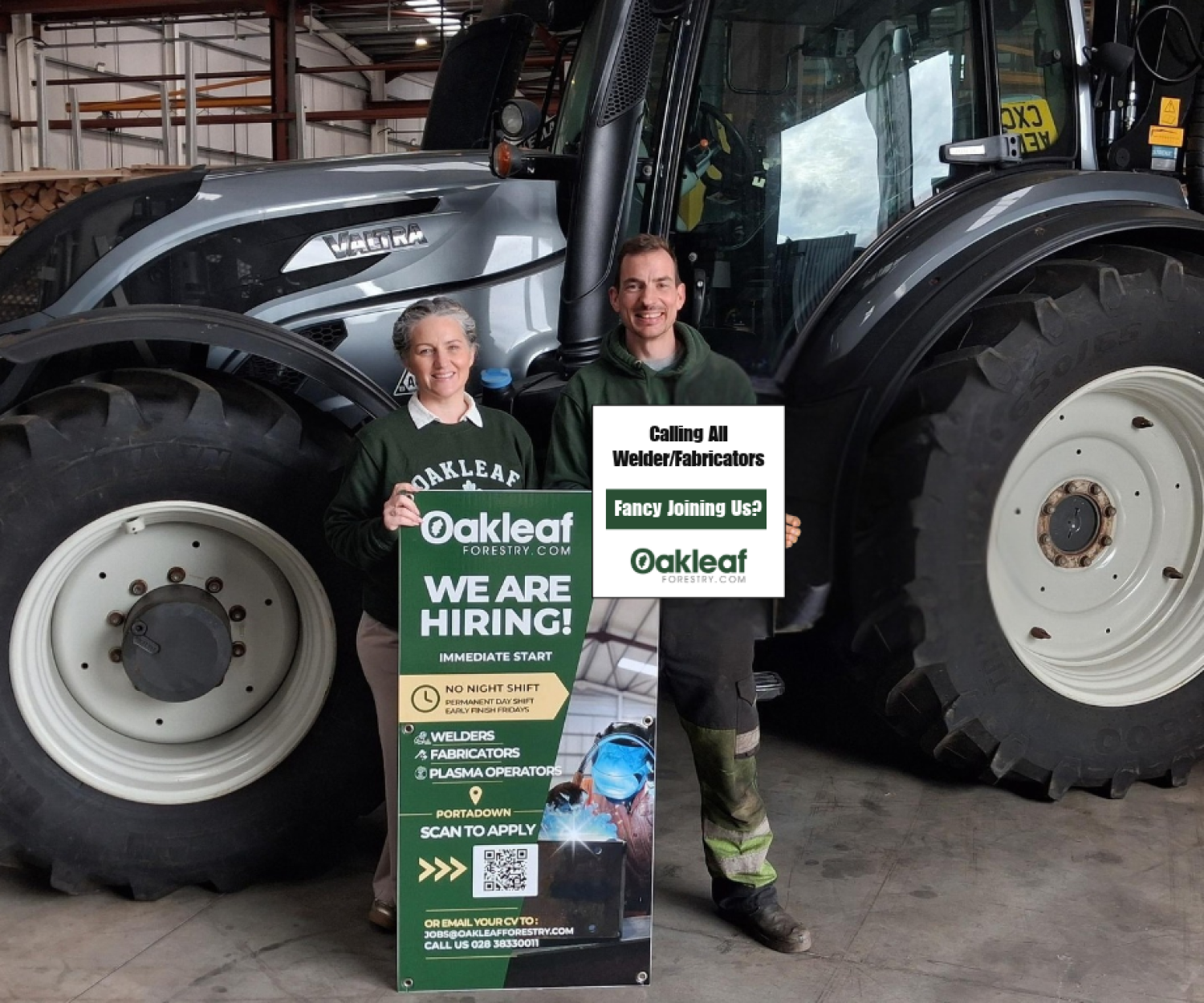 Oakleaf Forestry engineering and fabrication jobs in Portadown
